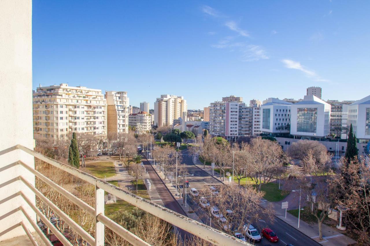 Ferienwohnung Proximite Centre/Fac Au Calme Avec Vue Toulon Exterior foto
